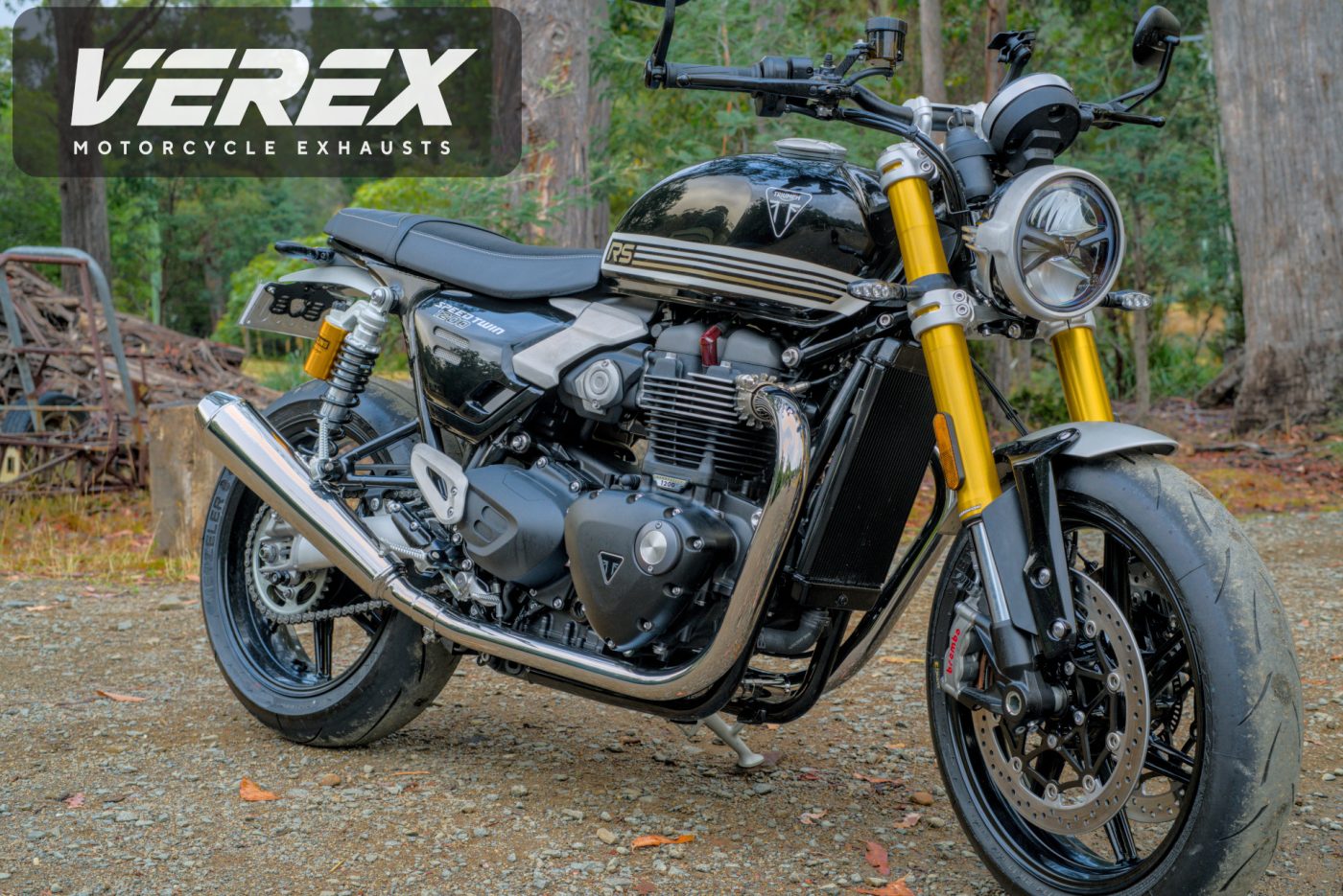 Triumph Speed Twin 1200 Exhaust | VEREX 2-2 Full System - 2025 - Image 2