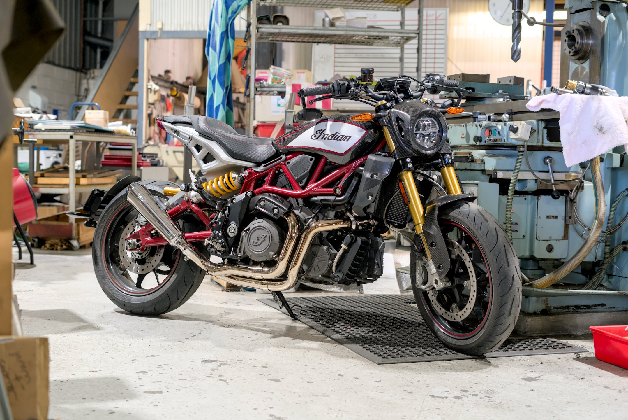 Stock Header Re-Finish — Indian FTR 1200 (2021–2024) - Image 4